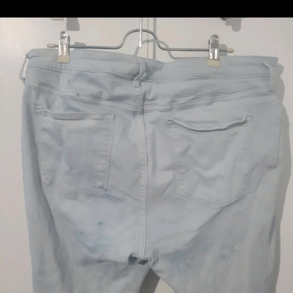 Old Navy Light Blue Rockstar Jeans - Picture 5 of 7